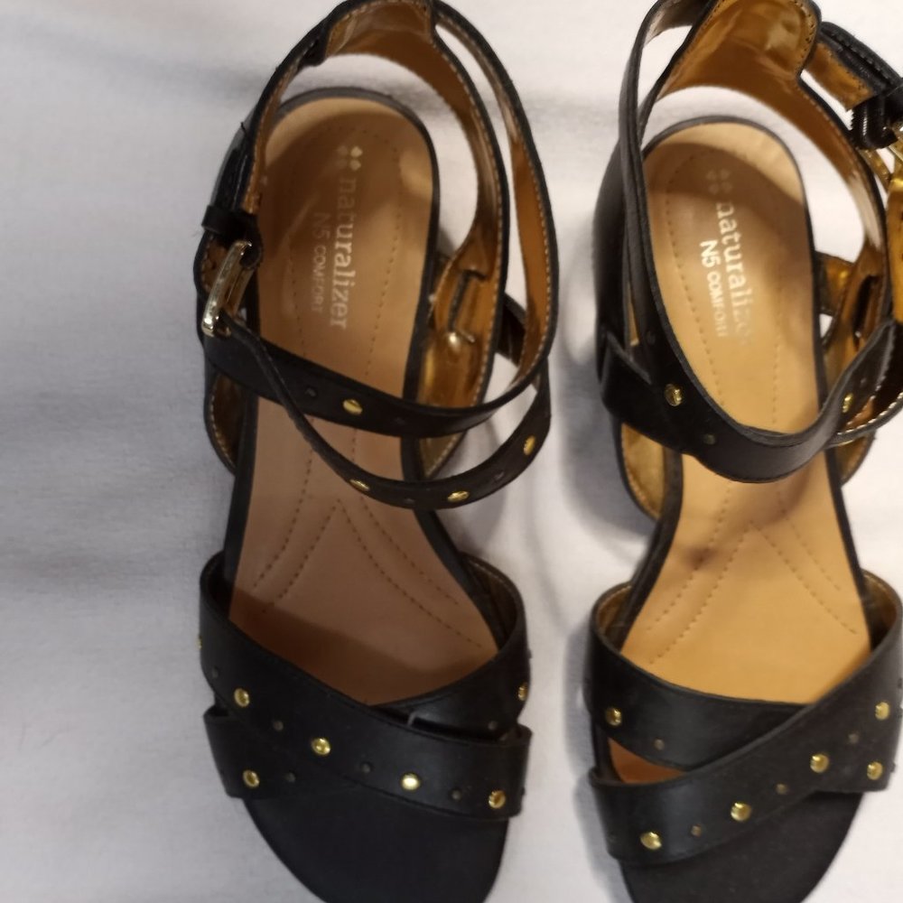SIZE N5 Naturalizer black sandle